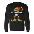 Schnapps Elf Outfit Christmas Family Elf Christmas Langarmshirts Geschenkideen