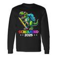 Schulkind 2025 DinoRex Jungen Dinosaurier Einschulung Langarmshirts Geschenkideen