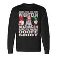 Secret Christmas Gnome Xmas Doofe Gnome Langarmshirts Geschenkideen