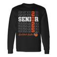 Senior 2025 Basketball Brother Class Of 2025 Proud Bro Long Sleeve T-Shirt Gifts ideas