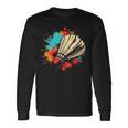 Shuttlecock Graffiti Badminton Lovers Badminton Hall Langarmshirts Geschenkideen