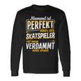 Skatspieler Skat Card Games Slogan Langarmshirts Geschenkideen