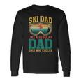 Ski Dad Like A Regular Dad Only Way Cooler Skiing Langarmshirts Geschenkideen