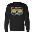 Skifahrer Herrenintage Skifahren Skifahrer Geschenk Langarmshirts Geschenkideen