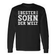 Sohnon Eltern Für Den Besten Sohn Der Welt German Langu Langarmshirts Geschenkideen