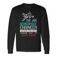 Soy Un Ingeniero Aeroespacial Ingeniero Aeroespacial Camiseta de manga larga Ideas de regalos