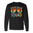 Spring Break Squad Vintage 2025 Florida Cool Sunglasses Long Sleeve T-Shirt Gifts ideas