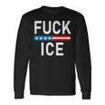 Support Immigrants Fuck Ice Long Sleeve T-Shirt Gifts ideas