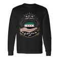 Syria Freedom Syria Flag Patriotic Pride Langarmshirts Geschenkideen