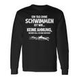 Tag Ohne Schwimmen Immöglich Swimmer Langarmshirts Geschenkideen