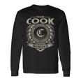 Team Cook Lifetime Member Vintage Cook Family Long Sleeve T-Shirt Gifts ideas