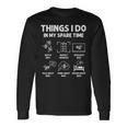 Things I Do In My Spare Time Beekeeping Bees Beekeeper Long Sleeve T-Shirt Gifts ideas