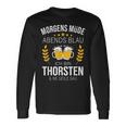 Thorsten Name Idea Birthday Saying Langarmshirts Geschenkideen