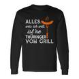 With Thuringerom Grill Grillfest Langarmshirts Geschenkideen