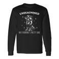 Undiagnosed But Everyone's Pretty Sure Cowboy Raccoon Long Sleeve T-Shirt Gifts ideas