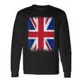 United Kingdom Uk Union Jack Flag England Great Britain Langarmshirts Geschenkideen