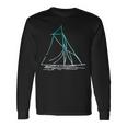 Voile Cadeau Pour Navigateuroilier Skipper Bateau T-shirt à manches longues Idées cadeaux