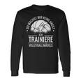 Volleyball Trainer Langarmshirts Geschenkideen