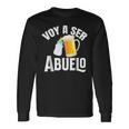 Voy A Ser Abuelo En Prácticas Abuelos Primerizos Futuro Camiseta de manga larga Ideas de regalos