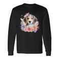 Watercolor Beagle Langarmshirts Geschenkideen