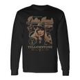 Yellowstone Iconic Beth Dutton Distressed Big Chest Poster Langarmshirts Geschenkideen