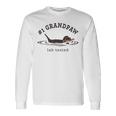 1 Grandpaw Lab Tested Pun Labrador Retriever Grandpa Long Sleeve T-Shirt Gifts ideas