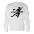 Adler Flieg Handball Fan Outfit Gray Langarmshirts Geschenkideen