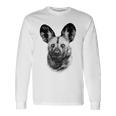 African Painted Dog Close-Up For Wild Dog Fans Long Sleeve T-Shirt Gifts ideas