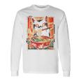 Cat Ramen Noodle Japanese Backprint Langarmshirts Geschenkideen