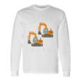 Children's Birthday I Am 2 Digger Old Boy 2 Years Langarmshirts Geschenkideen