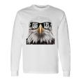 Cool Face Eagles With Sunglasses Vintage Eagles Flying Bird Long Sleeve T-Shirt Gifts ideas