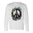 Cravate De Costume Hippie Avec Symbole De La Paix Des Années 60 Et 70 T-shirt à manches longues Idées cadeaux