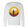 Der Mit Dem Hund Geht Lustiger Gassi Geh Spruch Hunde Herren Langarmshirts Geschenkideen