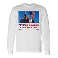 Donald Trump 2024 Sobrevivió A Disparo En Mitin Electoral Camiseta de manga larga Ideas de regalos