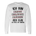 Educator With Slogan Langarmshirts Geschenkideen