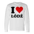 Me Encanta Lodz Camiseta de manga larga Ideas de regalos