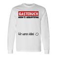 Guest Book Wir War Here My 17Th Birthday S Langarmshirts Geschenkideen