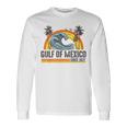 Gulf Of Mexico Since 1672 Vintage Beach Summer Vacation Long Sleeve T-Shirt Gifts ideas