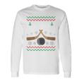 Happy Hockeydays Ice Hockey Fan Ugly Christmas Sweater Langarmshirts Geschenkideen