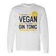 Ich Binegan Ich Trinke Gin Tonic X Lecker Gin Langarmshirts Geschenkideen