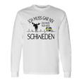 Ich Muss Nur Nach Sweden Ich Muss Gar Nix Gray S Langarmshirts Geschenkideen