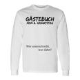 Kinder Mein 8 Geburtstag Und Das Gästebuch Langarmshirts Geschenkideen