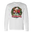 National Lampoon's Christmasacation Merry Clarkmas Blue Langarmshirts Geschenkideen