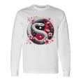 Nouvel An Chinois 2025 Année Du Serpent À L'arrière T-shirt à manches longues Idées cadeaux