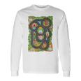 Play Mat Car Race Track Familia Play Cars On Dad's Back Camiseta de manga larga Ideas de regalos