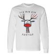 I Am A Reindeer Fun Christmas Gray Langarmshirts Geschenkideen