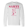 Sarti Spritz Cocktail Back Print Italiano Originale Langarmshirts Geschenkideen