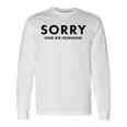 Sorry Are The Hormones Puberty Crazy Self-Love Langarmshirts Geschenkideen