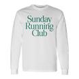 Sunday Running Club X Jogger Jogging Runner Fitness Gym Langarmshirts Geschenkideen