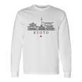 Vintage Kyoto Japónacaciones Japón Lover Camiseta de manga larga Ideas de regalos